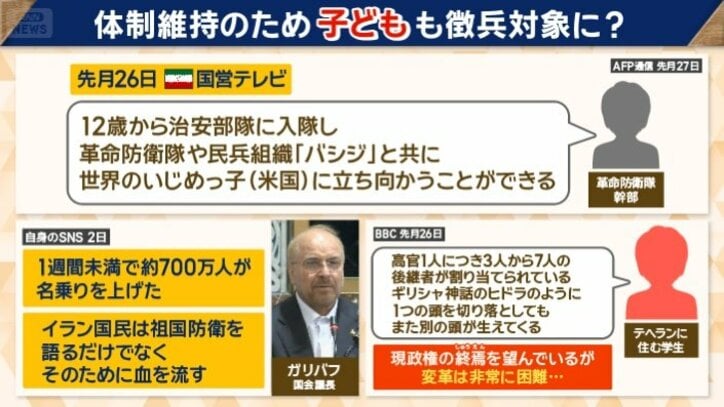 子どもも徴兵対象に？