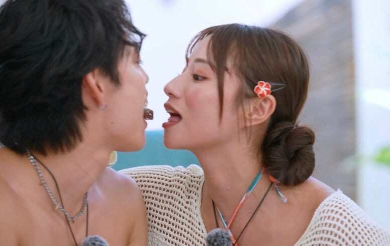 チョコを口移しで…わがままボディグラドル、大学生への大胆行動に衝撃「待って！」「長い！」 