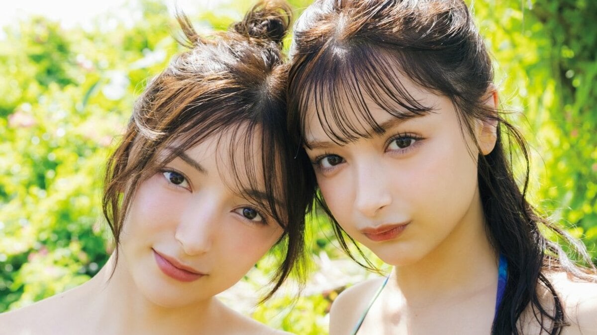 エリマリ姉妹”Erika＆百瀬まりな、初上陸の南国・グアムで魅せる美 