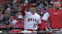 【映像】大声&好守で相棒捕手を救った大谷翔平