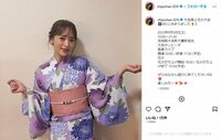  近藤千尋の上品な“大人かわいい”浴衣ショットに「すっっっごく似合ってる」「美人さん」とファン歓喜