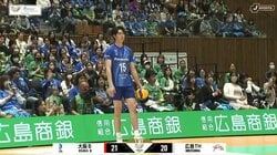 男子バレー、相手を弾き続ける衝撃の3連続サービスエース 驚異の“弾道”に敵陣呆然