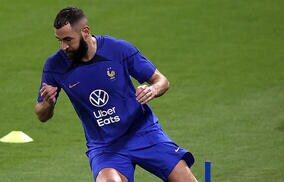 フランス代表に大打撃、練習復帰のベンゼマが再離脱へ… W杯欠場の可能性も