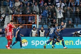 首位ウニオンが最下位ボーフムに敗れる、バイエルンとの勝ち点差は「1」に…原口元気は出番なし