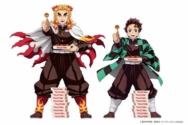 劇場版『鬼滅の刃 無限列車編』と銀だこがコラボ！“ufotable描き