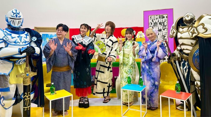 【写真・画像】『骸骨騎士様II』キャスト陣が浴衣姿で集結！前野智昭のアドリブ秘話や実写アーク登場で大盛況　1枚目