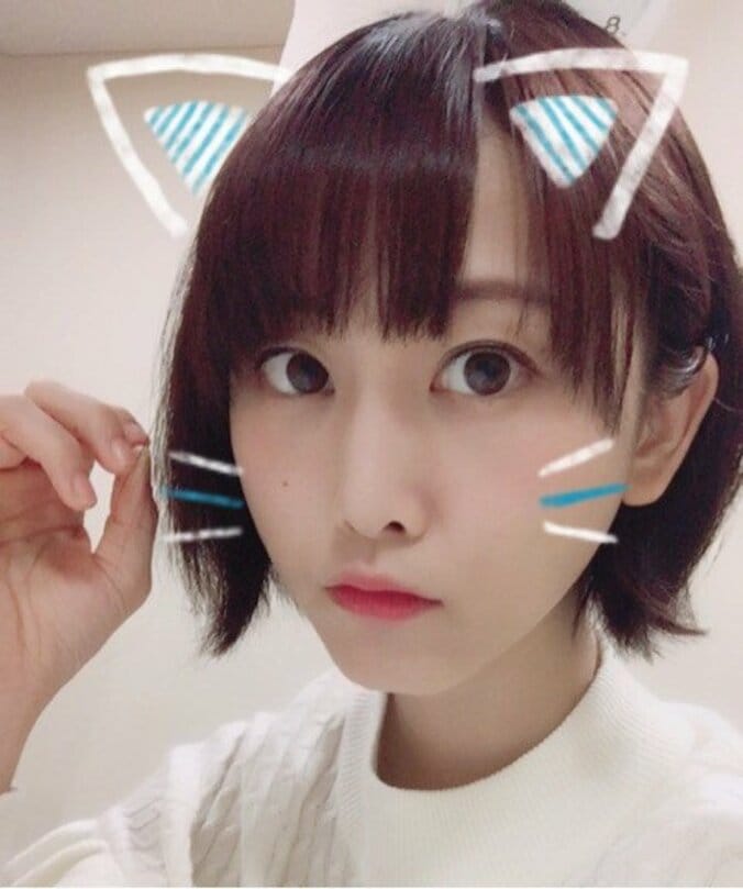 松井玲奈、SNOWで撮った“奇跡的な1枚”を公開「ただでさえ可愛いのに…」と反響 1枚目