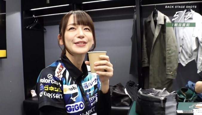 【写真・画像】清楚なママ雀士が突如のキャラ変「見とけよなぁ！」ゴリゴリ強気な姿勢と穏やか口調のコントラストが美しい／麻雀・Mリーグ　2枚目