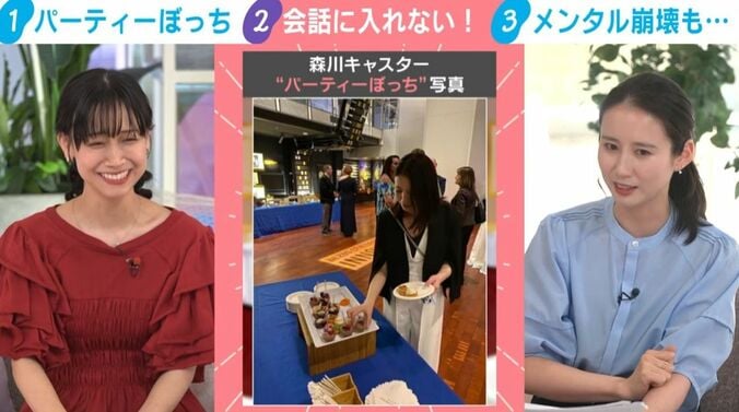 千葉佳織氏／森川夕貴キャスター