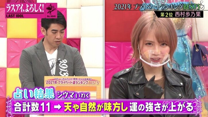 ラスアイ大場結女を襲った容赦ない鑑定結果！ 2021年は“孤独”の可能性も？