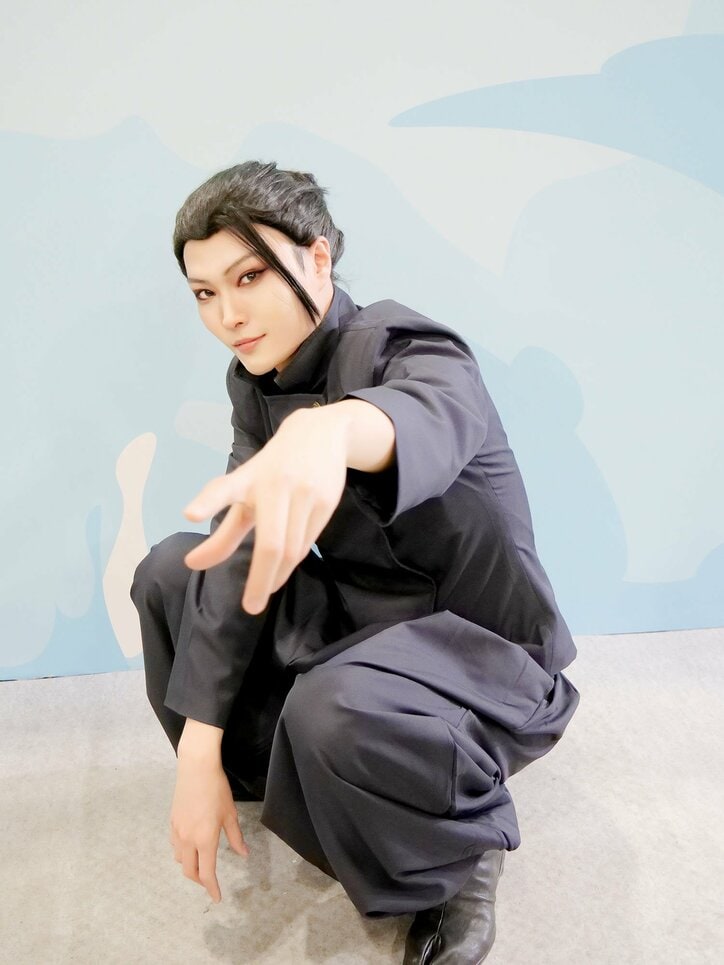 【写真・画像】『呪術廻戦』夏油傑コスプレ画像　4枚目