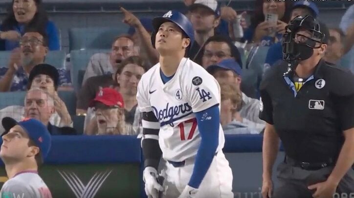 【写真・画像】ウソでしょ…？ 大谷翔平、とんでもない所に飛ばす…“まさかの光景”「エグすぎる」183キロ爆速“ロケット打球”→敵軍野手が全く動けない　1枚目