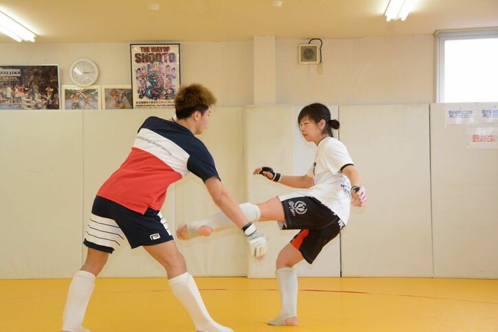 那須川天心、堂々のKO宣言＆顔面蹴りも狙う　4.16「RIZIN」に向け公開練習 2枚目