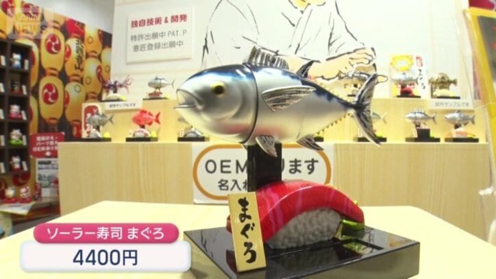 ソーラーパワーで泳ぎ続けるマグロ