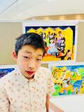  ダイアモンド☆ユカイ、絵画の部で銀賞を受賞した次男を祝福「君の絵の1番のファンだよ」 