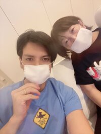 アレクサンダー『お揃い安倍のマスク‼️』