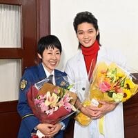 磯村勇斗＆ふせえりの“親子”クランクアップ写真に反響 「又来親子最高かよ」「また会えますように」