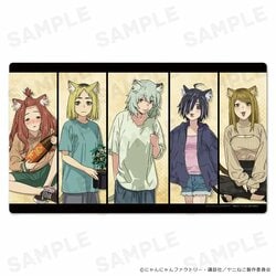 TVアニメ『ヤニねこ』のラバーマットやマグカップなど、新作オリジナルグッズの受注が10月20日より開始