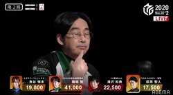 “忍者”なのに忍んでない！藤崎智、あえてのドラ暗カンで相手を金縛り まんまと親倍満でトップ／麻雀・Mリーグ