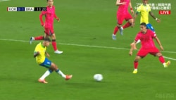 衝撃！“神スルーパス”が韓国代表４人を完全翻弄…「なんだこれw」「異次元すぎる」ブラジル代表MFのスーパーアシストが話題沸騰
