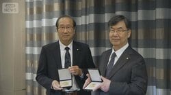 ノーベル賞の喜び　坂口氏「緊張感あった」北川氏「メダル落とさないように」