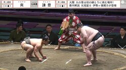 97キロ小兵、228キロの“超巨漢”を豪快に投げる衝撃光景 「グェッッ！」と呻き声に「すごい勝ち方」ファン騒然