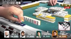 何持ってきたの？太い指で見えない牌…剛腕・鈴木大介、視聴者をじらす「シークレット大介」が「見えないｗ」と話題に／麻雀・Mトーナメント