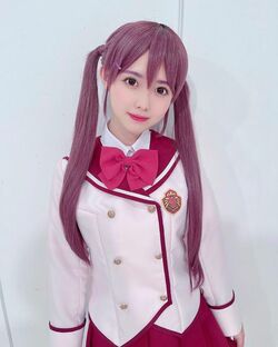 ラスアイ松本ももな、舞台「球詠」藤田菫役の制服姿に絶賛の声「めっちゃ似合ってる！」「永遠の女子高生」