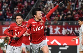 ケガで代表離脱の上田綺世が鹿島の全体練習に合流、J1再開の京都戦出場なるか