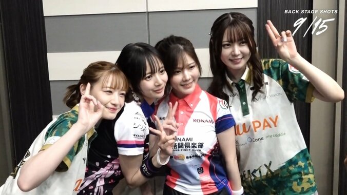 Mリーグが誇る“最強ビジュアル”女性4選手の記念ショット