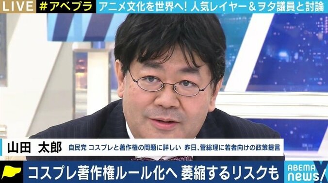 “文化が衰退?”と懸念の声も…誤解が拡散?山田太郎議員がコスプレと著作権のルール化の必要性と難しさを解説 10枚目