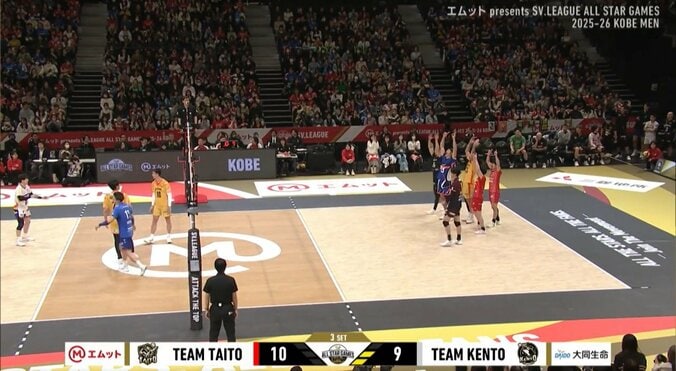 バレーボール、前代未聞の変則シフトで“珍光景” 人気選手のサーブでまさかの結末 5枚目