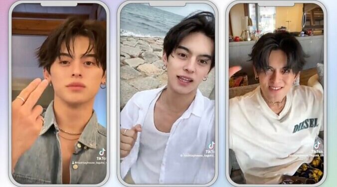 【写真・画像】顔だけでバズった男、イケメンっぷりを見せつける“ 顔だけ動画“を乱れ打ち　1枚目