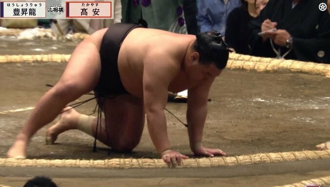 豊昇龍を襲ったまさかのアクシデント