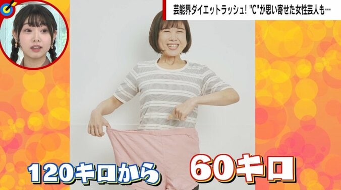 120キロから60キロやせた芸人と「一生ダイエットしない」と宣言する芸人 千原ジュニア「体型イジりはホンマになくなった」 1枚目