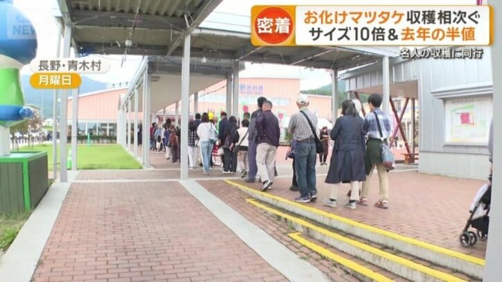 直売所に行列も