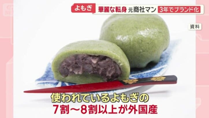 よもぎの国内消費の大半は中国産