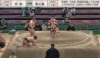 【映像】手を差し伸べた力士も“困惑”のハプニング