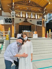 内山琴『安産祈願行ってきたよ』