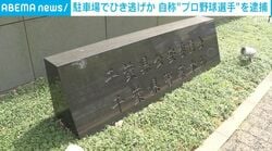 駐車場でひき逃げか 自称“プロ野球選手”を逮捕