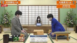 村田顕弘六段 対 大橋貴洸六段 対局開始 勝てば午後2時から本戦かけてもう一局／将棋・叡王戦