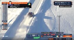 「はえーw」圧雪路で時速180キロ超！ 世界ラリー、25歳の新鋭が“驚異的速度”を叩き出した瞬間「踏めるんだ」放送席脱帽