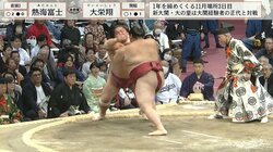 真剣勝負時とのギャップがエグい…人気力士が取組後に見せた“素の表情”に放送席も悶絶「ほっぺた赤くてかわいい」