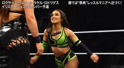 「こんなのはじめて見た」美女レスラー、身長差28センチ対決で前代未聞の展開にファン衝撃 レフェリーもドン引き