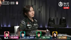 ドラ切りこわーい！美麗なグラドル雀士・佐野ひなこ、ヒヤヒヤ展開に思わず目元が「＞＜」になった瞬間「かわいすぎる」と喜びの声も／麻雀・Mリーグ