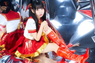 L ) 新品 未使用 でんぱ組 赤 スカジャン ブルゾン ジャケット 古川未鈴 thumbnail_615.jpg?opt=webp