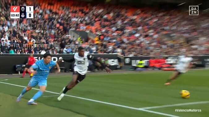 【映像】浅野拓磨、超加速スプリント→ヒール股抜きの瞬間