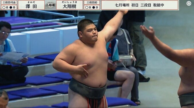 「これは強いぞ」高校横綱、初土俵は“秒”で決着 衝撃的な白星デビューに騒然「何があったのか劇場」「圧倒的だ」 5枚目