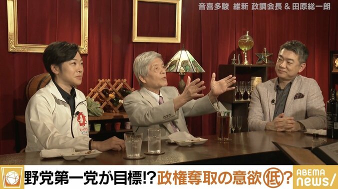 【写真・画像】野党の政権奪取可能？ 田原氏「みんなやる気ない」 橋下氏「この状況で自公過半数割れができなければ“政治センスがない”と思われる」　1枚目