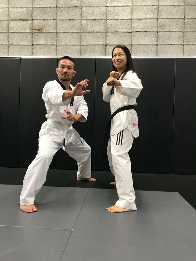 格闘家・菊野克紀、テコンドー挑戦！「倒す闘い」で東京オリンピックを目指す 1枚目